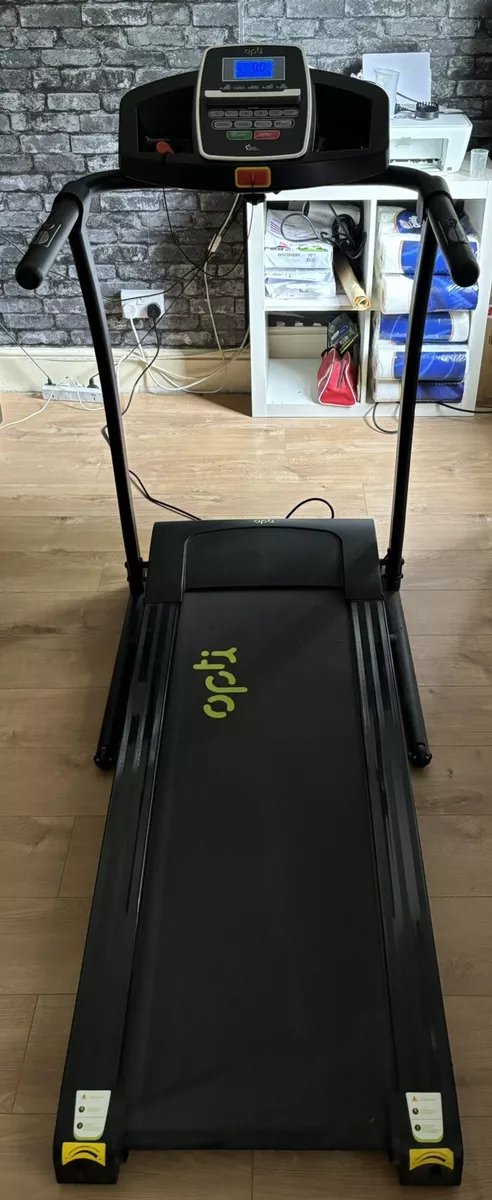 2024/12/1000137865.jpg Opti Motorised Folding Treadmill: 10 Programs, 3 Incline Levels, Unlimited Potential