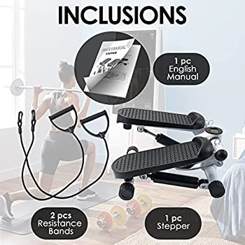 2025/02/1000366936.jpg Mini Stair Stepper with Resistance Bands – Low-Impact Cardio & Strength Training, Perfect for Small Spaces