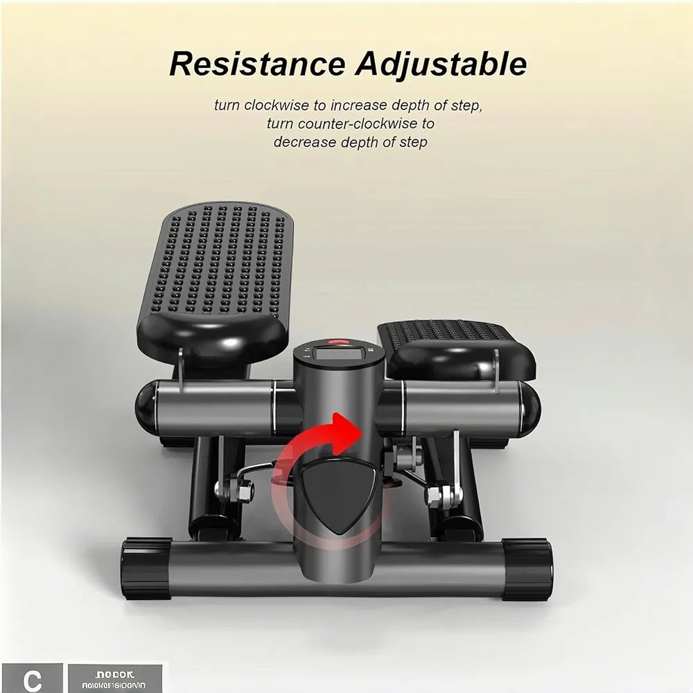 2025/02/1000372880.jpg Mini Stair Stepper with Resistance Bands – Low-Impact Cardio & Strength Training, Perfect for Small Spaces