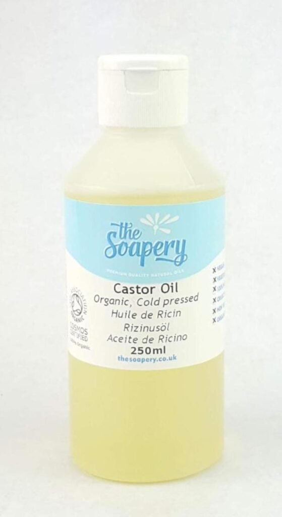 The Soapery Organic Castor Oil | 1L | 100% Pure Cold Pressed | Fragrance-Free & Moisturizing | For Skin, Hair & DIY Beauty