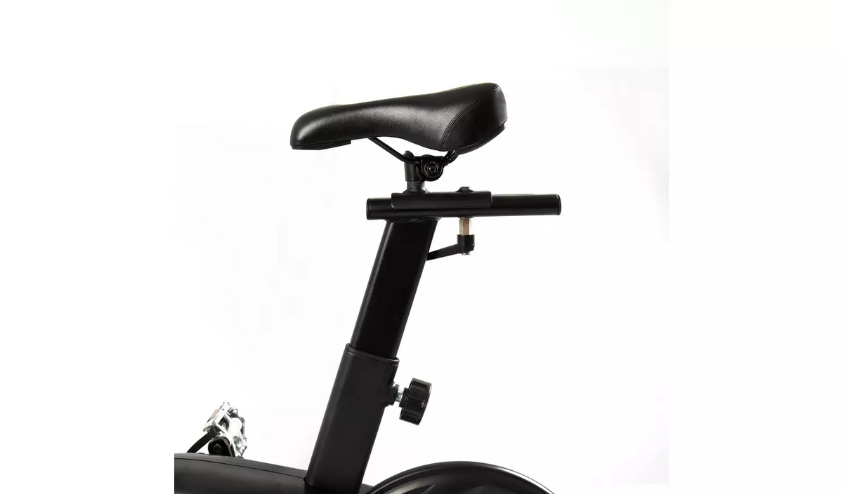 2025/04/1000238548.png Pro Fitness Aerobic Exercise Bike | Magnetic Resistance | 8 Tension Levels | LCD Monitor & Pulse Sensors