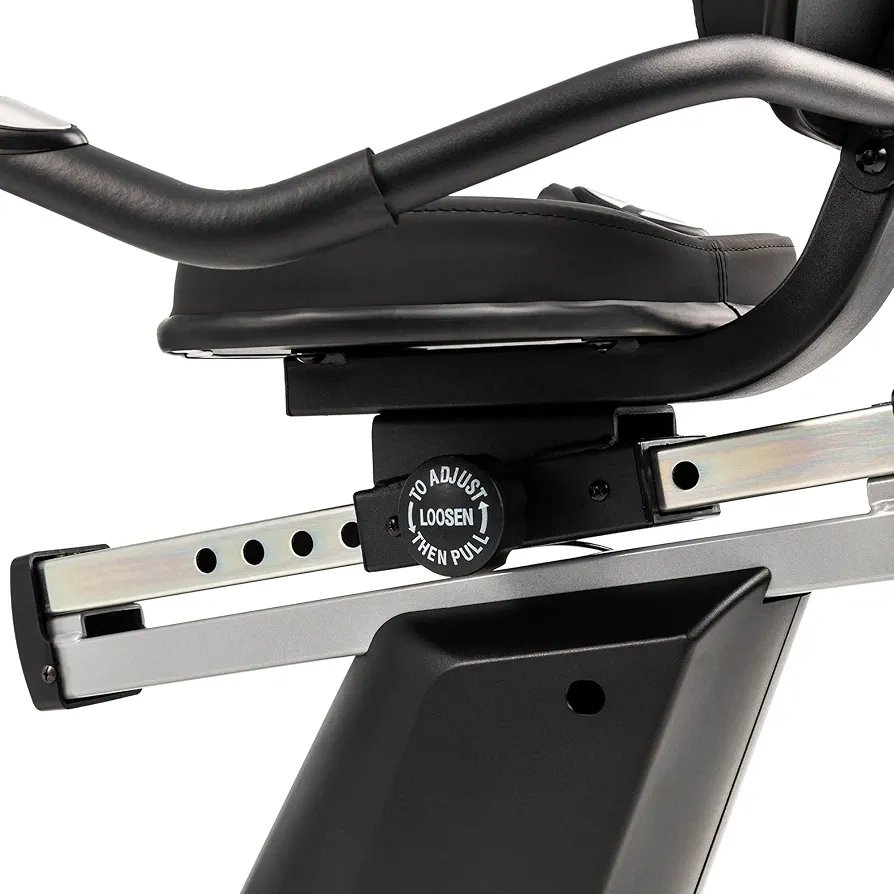 2025/04/1000239024.jpg Xterra R15 Recumbent Exercise Bike | 24 Magnetic Resistance Levels | LCD Display & Pulse Sensors