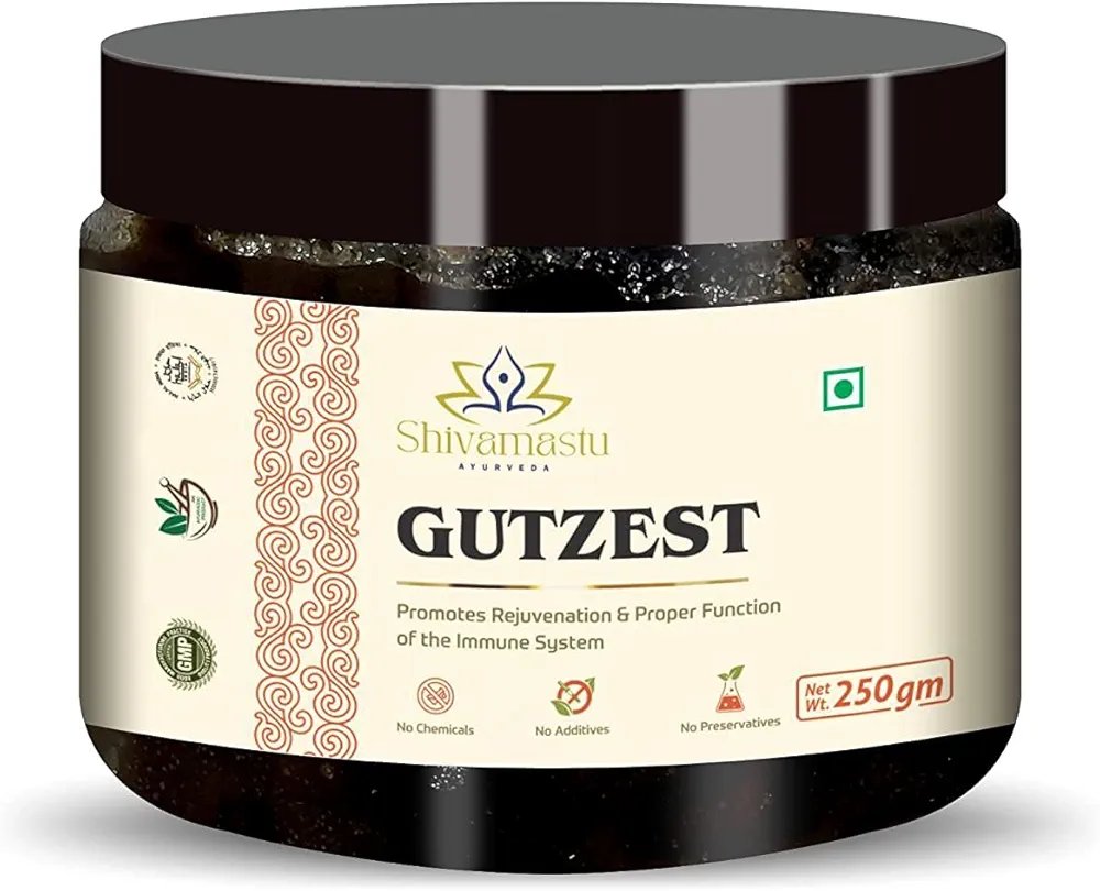 GUTZEST Ayurvedic Jam – 52 Herbs for Immunity, Energy & Digestion | No Preservatives | 250g