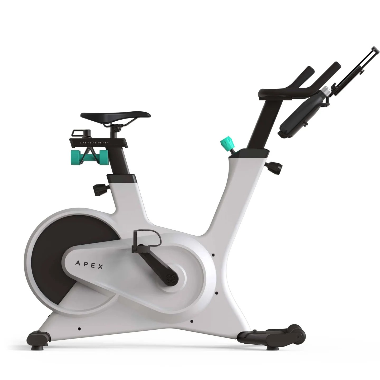 2025/07/instagram_1753844321110-1.jpg Apex Rides Smart Bike – App-Connected Indoor Cycling with Real-Time Metrics, Resistance Control & Dumbbell Holder – Home Gym Ready