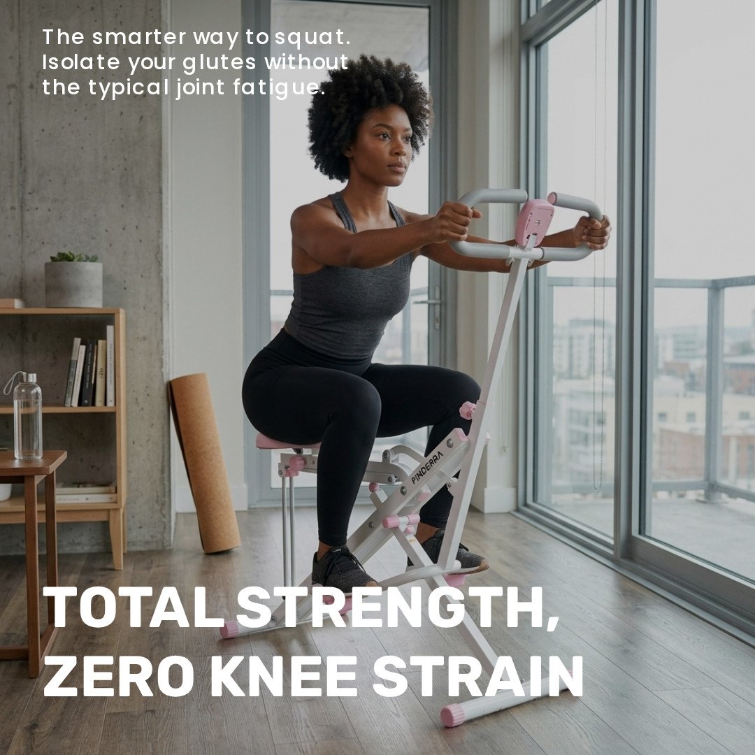 TOTAL BODY SQUAT ASSIST AND UPRIGHT ROWING MACHINE